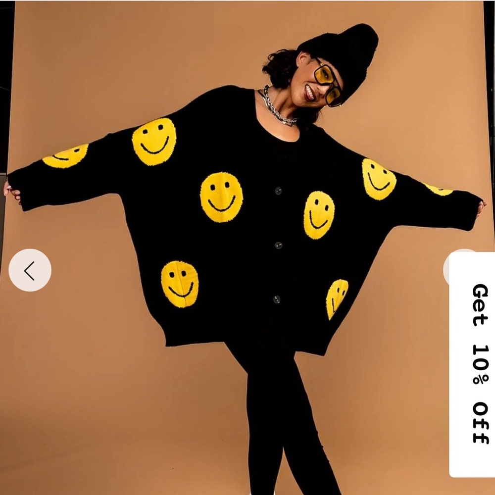 The Most Fun Oversized Cardigan
